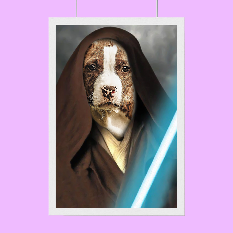 Kenobi Star Wars - Custom Pet Portrait